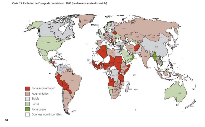 Augmentation et baisse de la consommation de cannabis dans le monde.PNG